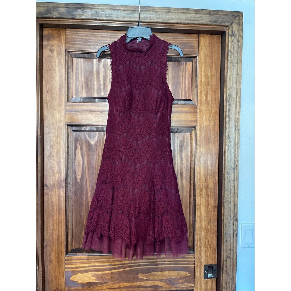 AQUA LACE MINI DRESS SIZE 4